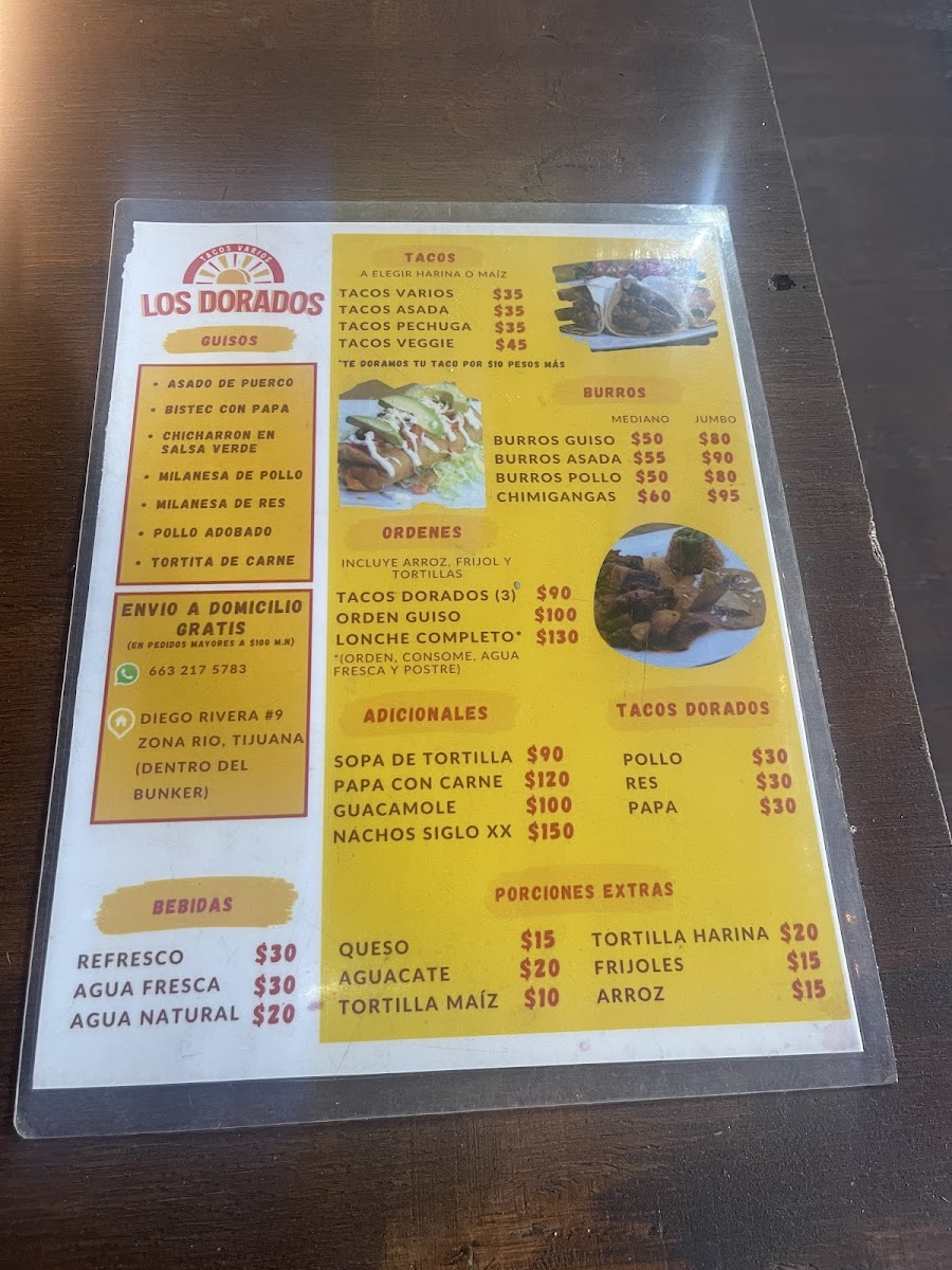 Bunker Food Crew Menu - Image 5